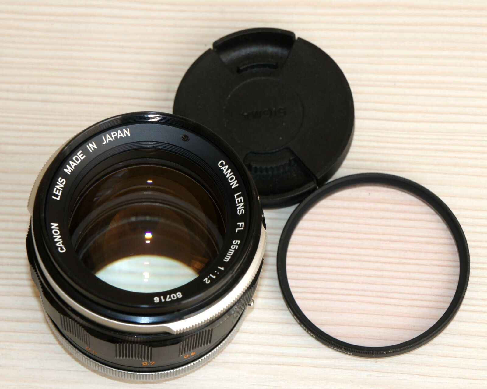 ULTRA FAST Canon FL 1.2/55 55 mm F1.2 LENS Canon FL mount SONY