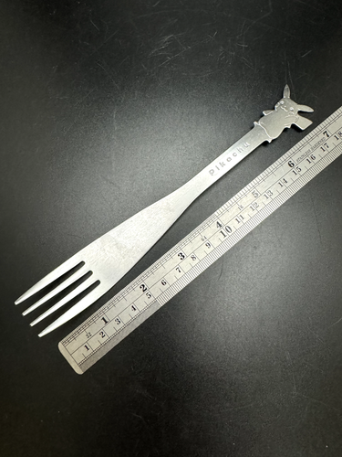 Set of 4 Pikachu Forks Nintendo Pokemon Kinesho Japan Stainless Steel Fork - Picture 18 of 20