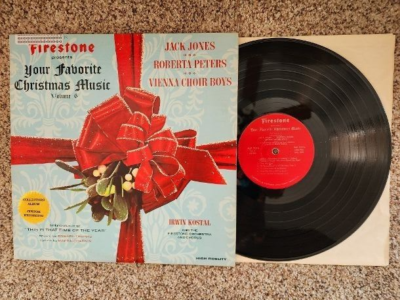 33 RPM VINYL YOUR FAVORITE CHRISTMAS MUSIC VOL 6! JACK JONES, VIENNA CHOIR  BOYS!
