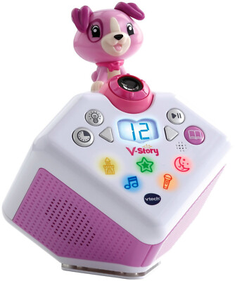 VTech V-Story Hörspielbox für Kinder Spielzeug Musik und Geschichten pink - Neu