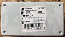 1591CGY Hammond Multipurpose Grey Enclosure Project Box Factory Sealed
