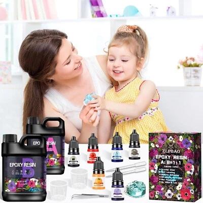 ZLPBAO Epoxidharz Set Anfänger 582ml epoxidharz glasklar gießharz - 1: 1 Verhält