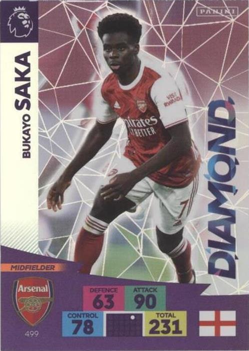 2020-21 Panini Adrenalyn XL English Premier League Plus - Bukayo