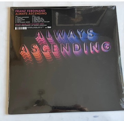 Franz Ferdinand Always Ascending 180g rosa Vinyl LP, + Poster, MP3 neuwertig, versiegelt.