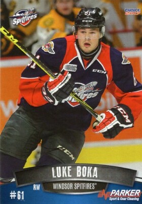 Luke Boka 2016-17 Windsor Spitfires