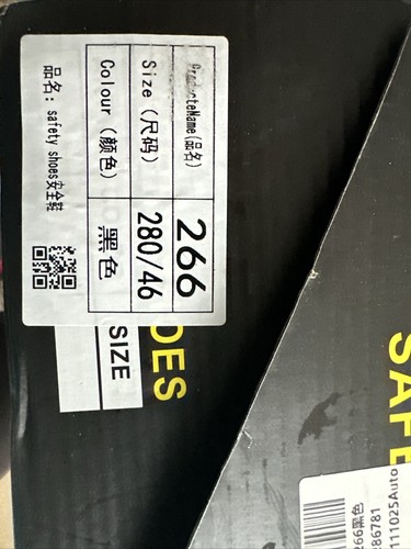 Arbeit schuhe Herren leicht 46 - Schwarz und grau - Bild 2 von 3