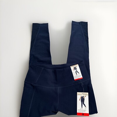 Mondetta Women’s Leggings Yoga Pants with Pockets Basket Weave Tight 