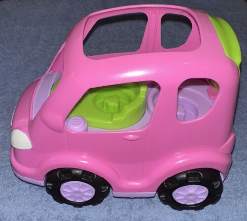 Fisher Price Little People rosa Rundum Auto oder SUV Van Sounds Musik 2013
