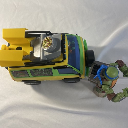 Teenage Mutant Ninja Turtle And Mayhem Pizza Blaster RC Vehicle NO REMOTE - Picture 5 of 5