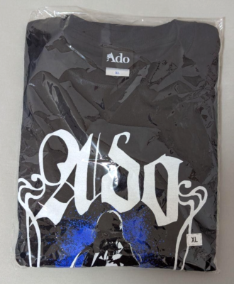 Ado COUNTDOWN 2425 Tシャツ　XL Ado Show Off Your Ado Rocking Long T-Shirt Size XL Countdown Japan