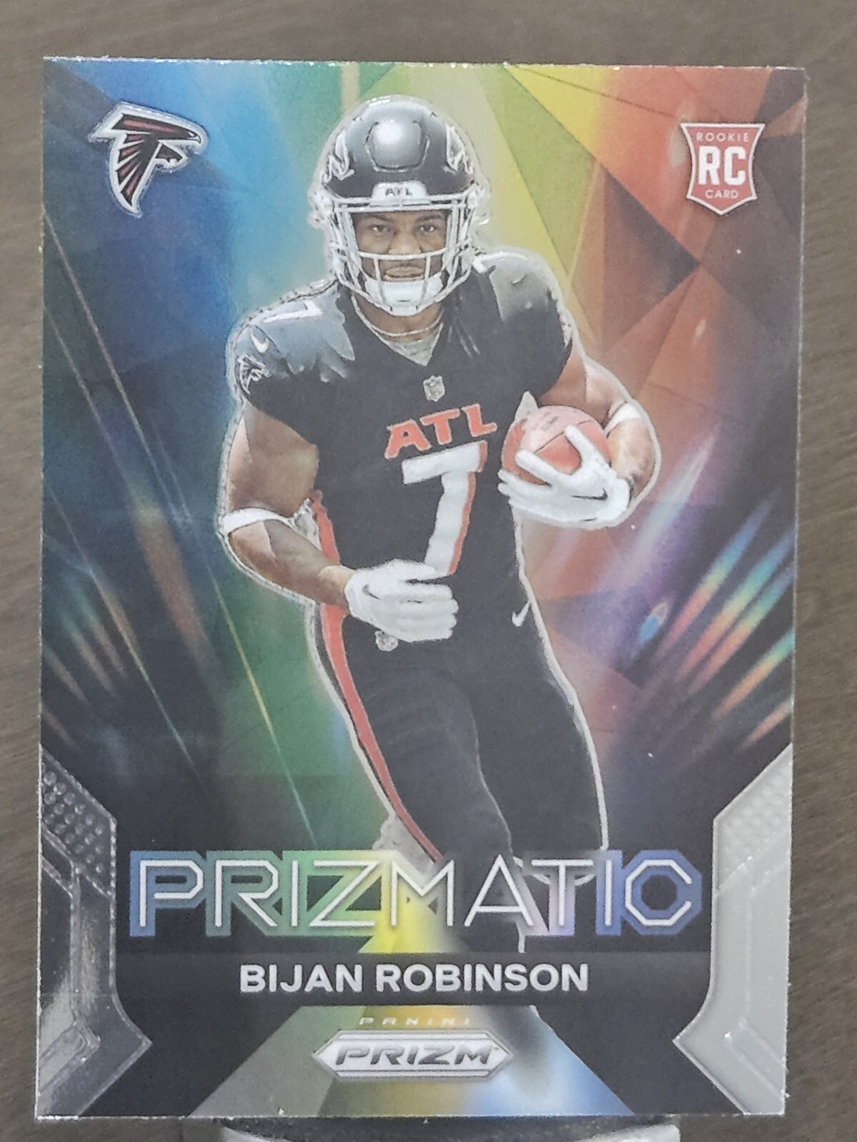 2023 Panini Prizm - Prizmatic #19 Bijan Robinson (RC) Atlanta Falcons