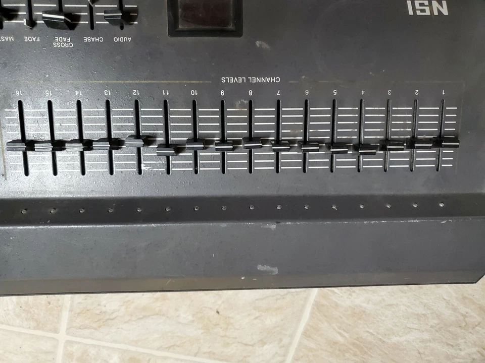 NSI NCM 6200 Stage memory Lighting Controller midi microplex untested - Image 4 of 4