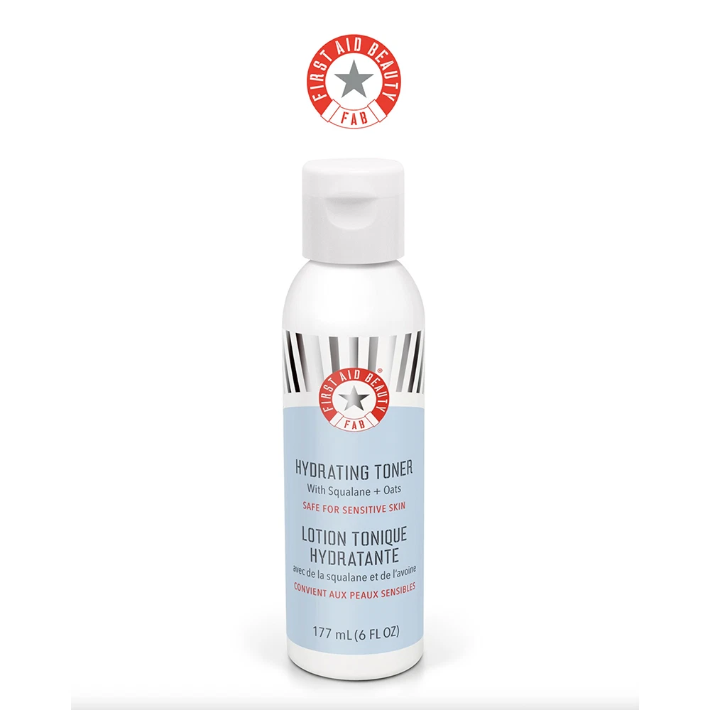 First Aid Beauty Hydrating Toner with Squalane Oats Fragrance
