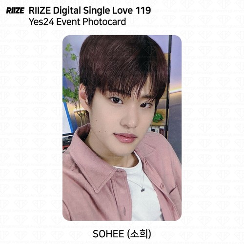 Tarjeta fotográfica digital RIIZE Single Love 119 streaming evento Weverse Shop Yes24 KPOP - Imagen 10 de 30