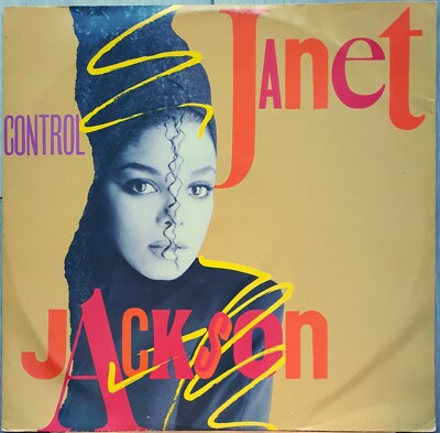 JANET JACKSON   Control    1986 12'' VINYL     90'S DANCE / POP