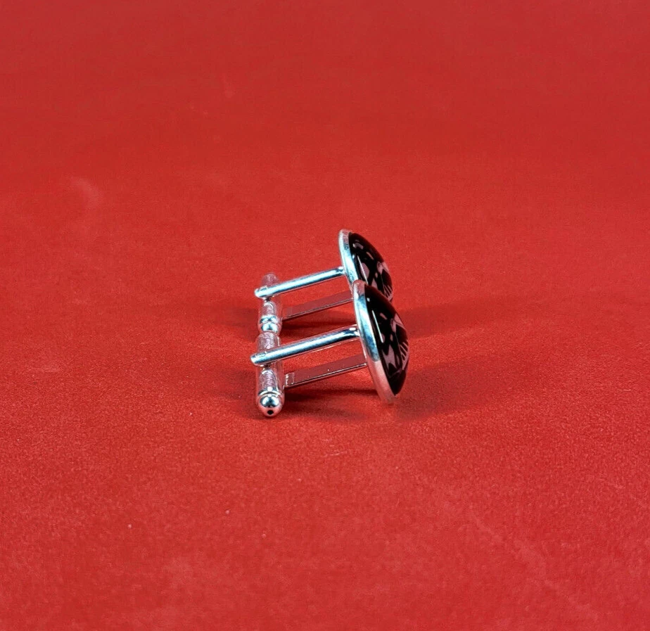 Darth Vader Cufflinks - Gift for Star Wars Fans - Dark Side Mens Formal Wear - Image 4 of 4