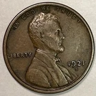 1921-S Lincoln Wheat Cent Extremely Fine XF Coin #12571