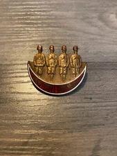 ANTIQUE MASONIC Medal Pin Badge Zamora Temple Birmingham Alabama