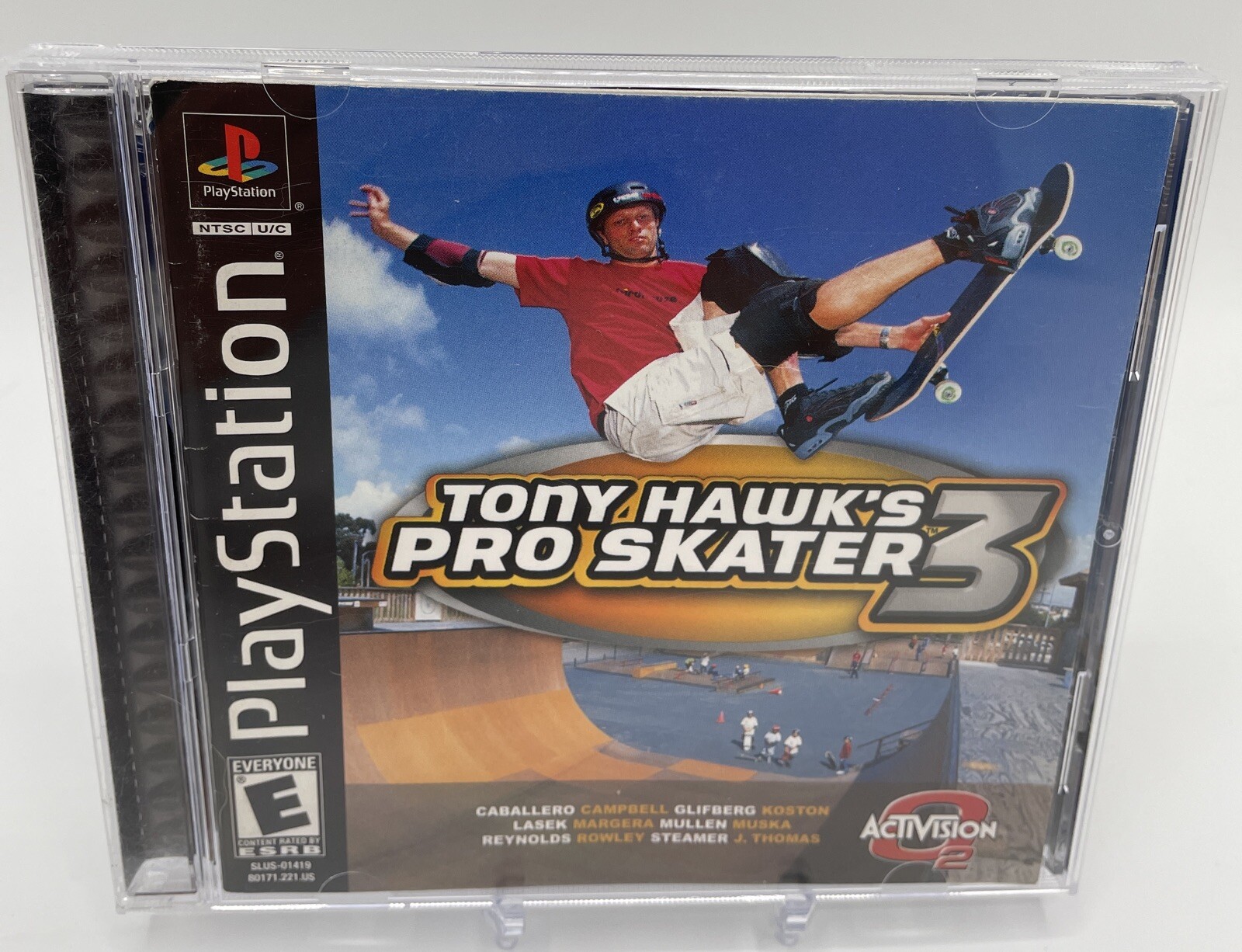 Tony Hawk's Pro Skater 3 PS1 PlayStation 1 Complete CIB Black Label