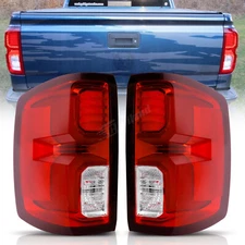 For 2016-2018 Chevy Silverado 1500 LTZ LED Tail Lights Assembly Driver+Passenger