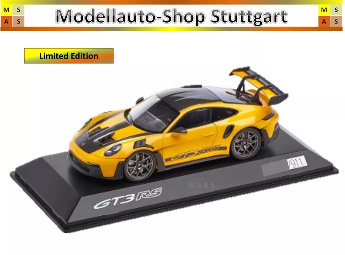 Porsche 911 GT3 Rs (992) - Signal Yellow - Limited Edition 911 - Spark 1:43  