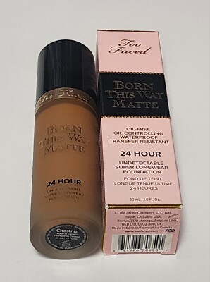 Too Faced Chestnut Born This Way Matte 24 Hour Foundation  1 oz