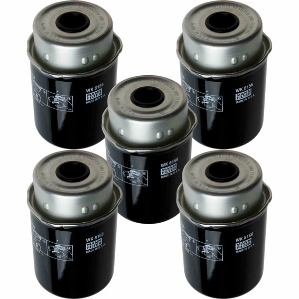 5X Mann Kraftstofffilter Wk 8156 Fuel Filter-image
