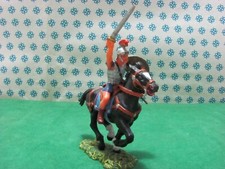 Vintage - Roman Praetorian Soldier On Horse 70 Mm - Elastolin 8459