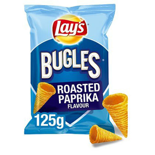 NEW SEALED LAY'S BUGLES ROASTED PAPRIKA FLAVORED CORN CHIPS 125 GRAMS (4.41 OZ) eBay