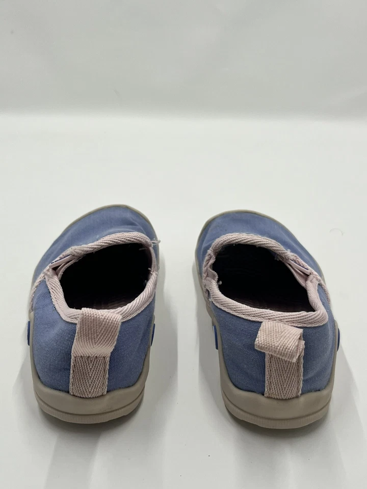 Mocasín sin cordones Crocs rosa púrpura talla C6-7 Foto 3 de 4