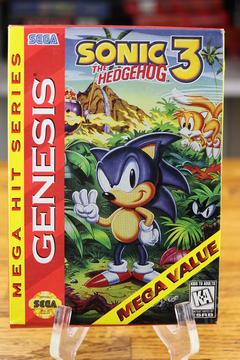 Sonic the Hedgehog 3 (Sega Genesis) Official Artwork