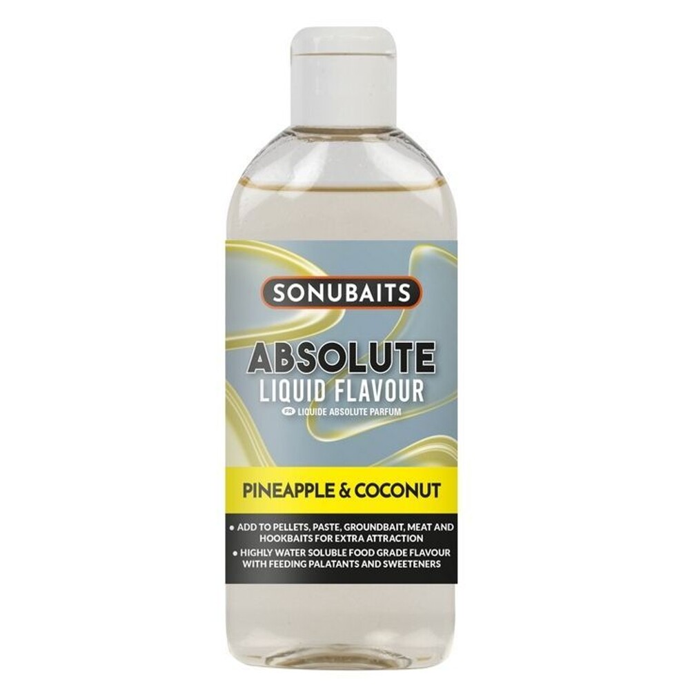 Sonubaits Pineapple Coconut Absolute Liquid 200ml Carp Bait Match Enhancing