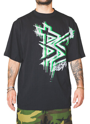 T-shirt uomo baggy The blueskin Maglietta cotone skate hip hop rap tbs19