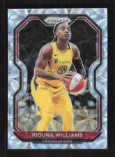 Riquna Williams SN 2021 Panini Prizm WNBA Premium Scope /99 Las Vegas Aces #38