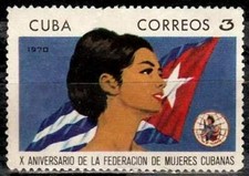 sCUBA Sc# 1546 WOMENS' FEDERATION woman feminism organization 1970 MNH