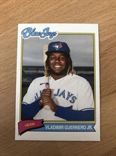 Vladimir Guerrero Jr 2020 Topps X Super 70s Sports SP Short Print Run 8,971 #70