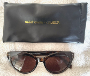 Saint Owen X Curateur Monroe Tortoise Brown Sunglasses MSRP $240 SAINT OWEN X CURATEUR WYLDE brown Tortoise Shell Sunglasses  main image 2