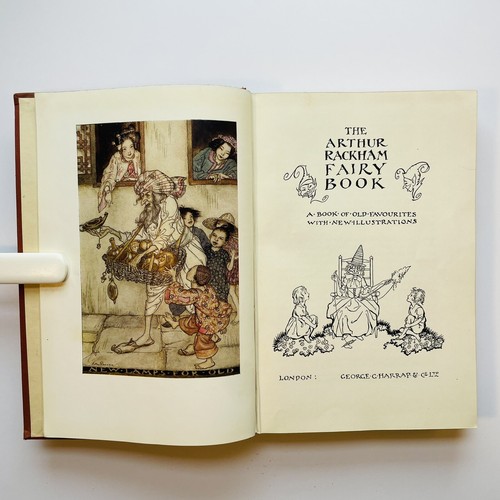 The Arthur Rackham Fairy Book, hardcover 1933, 1st edition, George G Harrap & Co - Foto 12 di 24