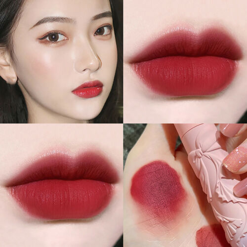 Ladies Beauty Lip Makeup Sexy Hydrating Long Lasting Matte Lip Gloss Lipstick - Picture 4 of 15