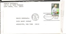 US SC # 2376 Knute Rockne FDC, No Cachet..