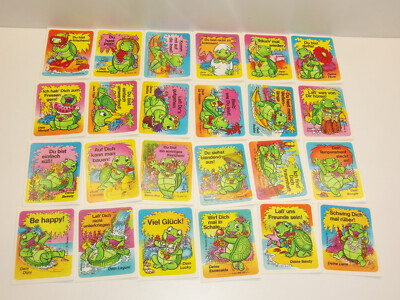 Ferrero Duplo Bilder : Teeny Tapsi Törtel 1991 : kompletter Satz (24 Bilder)
