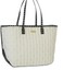 Luv-Betsey-Johnson-white-black-multi-color-Shoulder-tote-handbag-purse thumbnail 1
