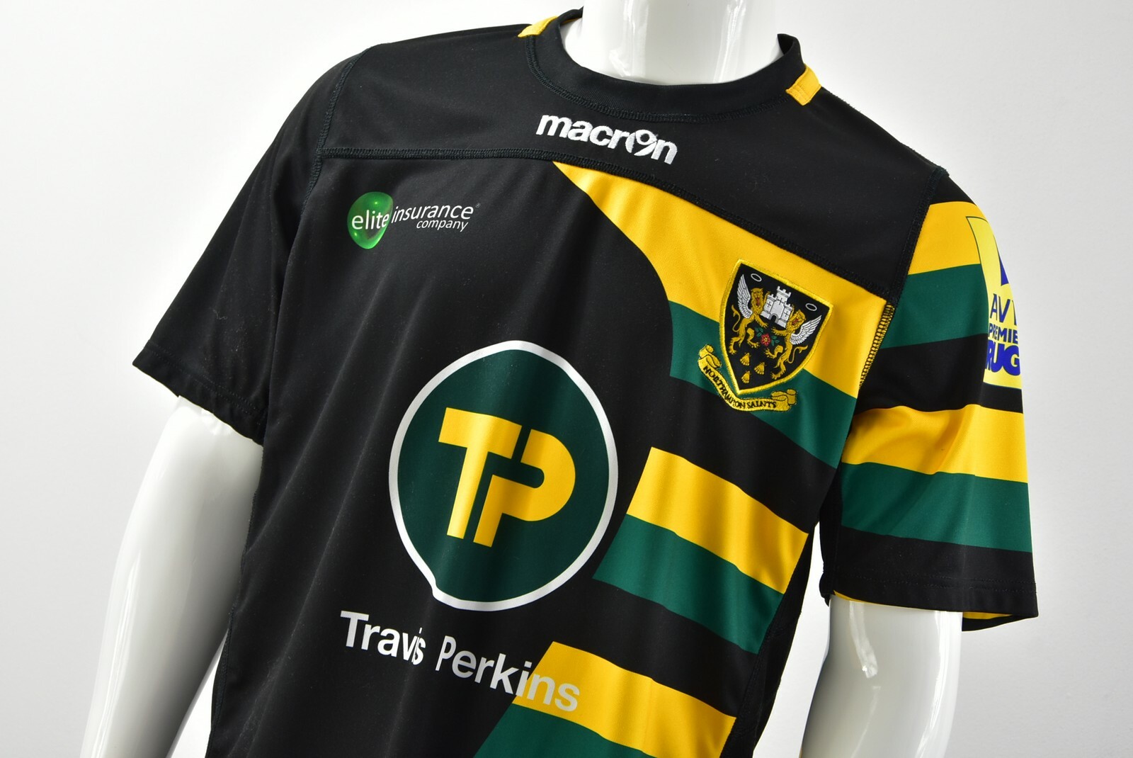 MACRON Northampton Rugby Football Club Saints Jersey SIZE XL (adults