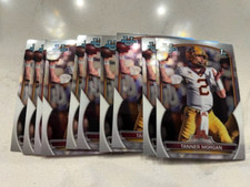 Lot of (10) TANNER MORGAN Minnesota 2022 Bowman Chrome University cards QTY