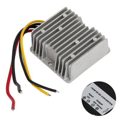 Waterproof DC/DC Converter Regulator 12V Step Up to 48V 4A 192W YU U9 A B9