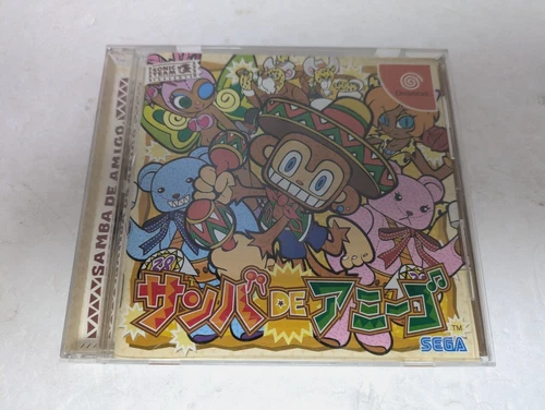 SAMBA DE AMIGO  Dreamcast Sega DC Japan manual