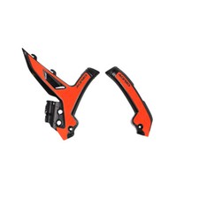 X-GRIP FRAME GUARD KTM BLACK/ORANGE KTM 250 SX-F 350 SX-F 450 SX-F 125 SX 250