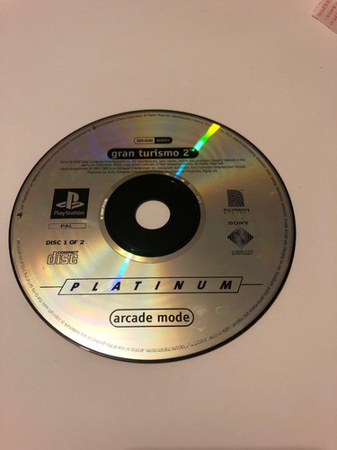 Game Playstation 1 Ps1 Psx Ps2 Ps3 Loose Cd Only Pal Gran Turismo 2 Disc 1 2 Ebay