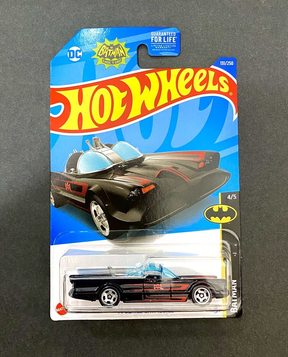 Carrinho Hot Wheels Batman Tv Series Batmobile Dc 4/5