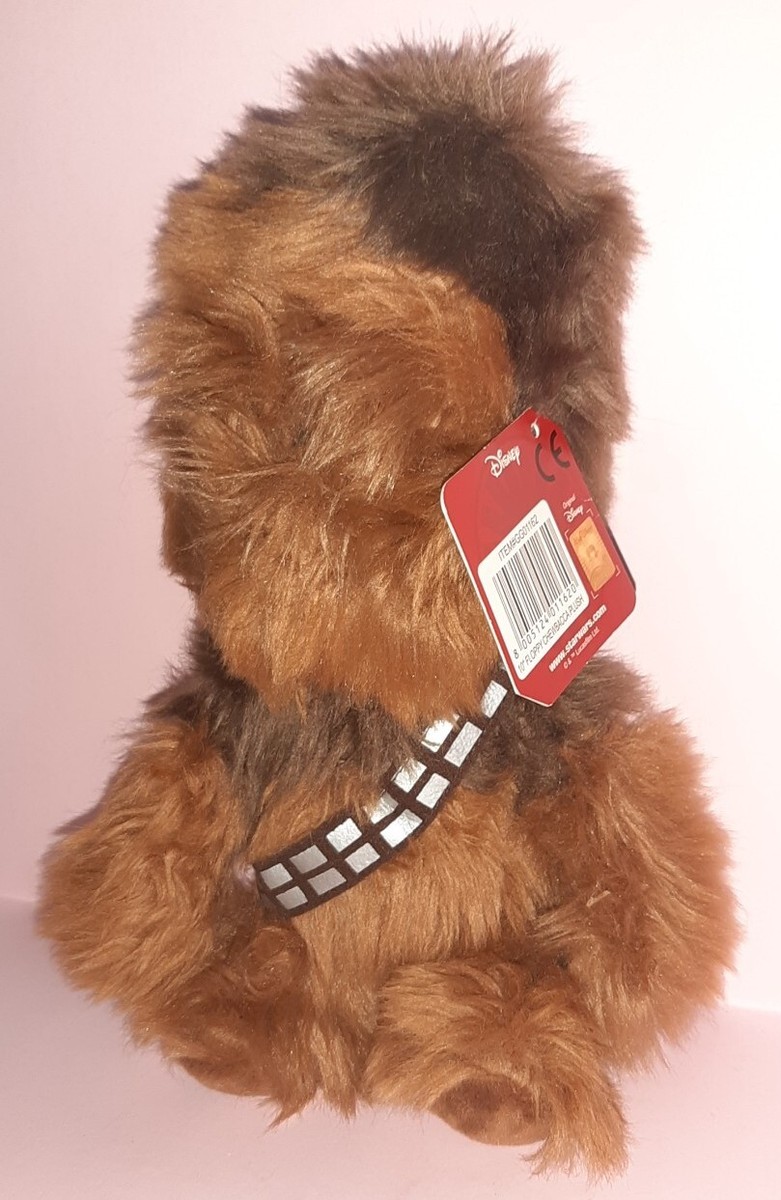 PELUCHE STAR WARS CHEWBECCA GUERRE STELLARI 30 CM DISNEY pupazzo